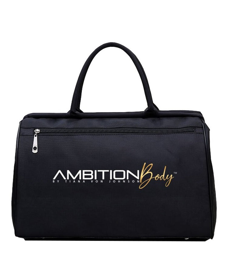 "GOD BLESS THE WOMAN WITH AMBITION" GYM & WEEKENDER BAG