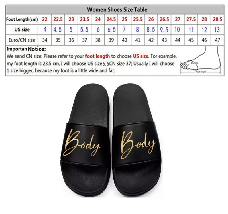 "BODY ON BODY" SLIDES